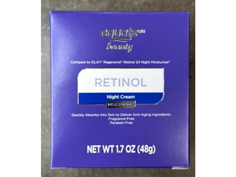 Equate Beauty Retinol Night Cream, 1.7 oz/48 g