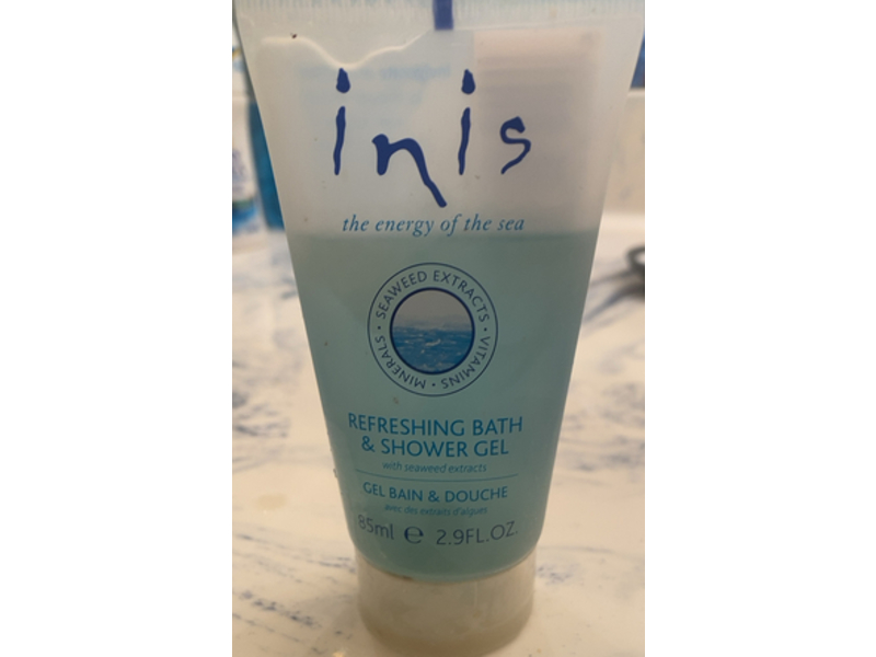 Inis The Energy Of The Sea Refreshing Bath & Shower Gel, 2.9 fl oz/85 mL