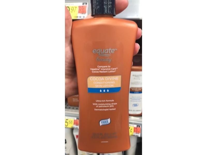 Equate Beauty Conditioning Skin Lotion, Cocoa Divine, 20.3 fl oz / 600 mL