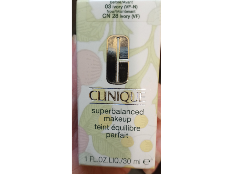 Clinique Superbalanced Makeup, CN 28 Ivory, 1 fl oz/30 mL
