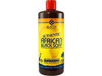Alaffia Authentic African Black Soap, Unscented, 32 fl oz - thumbnail 1