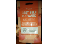 Nu-Pore Best Self Forward Sheet Beauty Face Mask, Pomegranate, 1.05 oz/29.7 g, 1 Count - Image 3