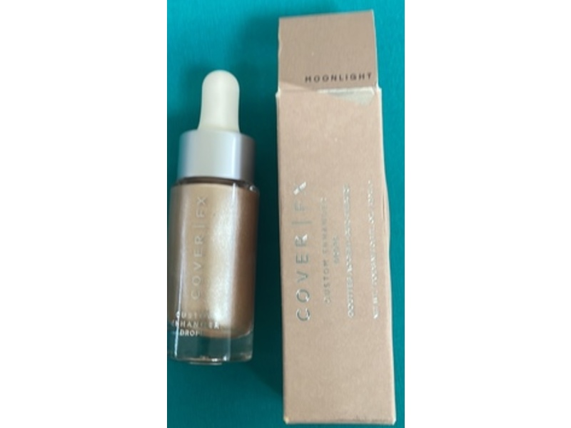 Cover FX Custom Enhancer Drops, Moonlight, 0.4 fl oz/12 mL