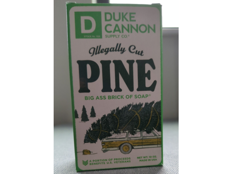 Duke Cannon Supply Co. SOAP BAR, Fresh Pine, 10 oz