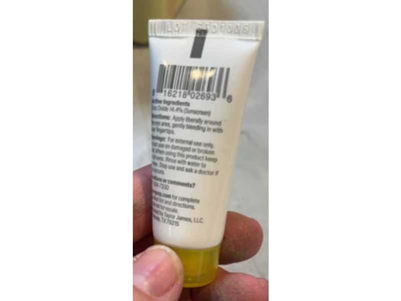 Supergoop Eye Cream, SPF 40 PA+++, 0.17 fl oz/5 mL