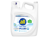 All Free Clear Plus+ Liquid Detergent, 160 Loads, 200 fl oz/5.91 L - thumbnail 1
