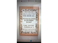 Ora's Amazing Herbal Frankincense & Myrrh Soap, 4.5 oz/128 g - Image 3
