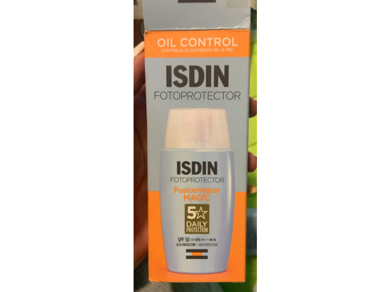 Isdin Fotoprotector Fusion Water Magic 5 Star Daily Oil Control, SPF 50 PA++++, 50 mL