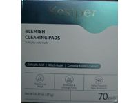 Kestper Blemish Clearing Pads, Salicylic Acid, 70 Count - thumbnail 1