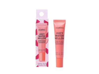 Avatara Juicy Lip Jelly, Water Mellow Clear, 0.51 fl oz/15 mL