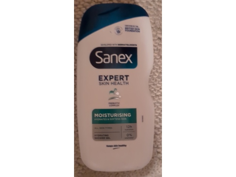 Sanex Expert Skin Health Hydrating Shower Gel, 450 mL