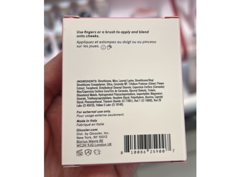 Glossier Cloud Paint Plush Blush, Bloom, 0.21 oz/6 g