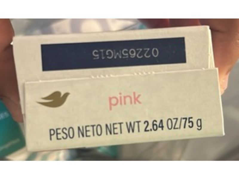 Dove Moisturizing Cream Beauty Bar, Pink Rosa, 2.64 oz/75 g