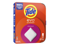 Tide Evo Detergent Tiles, Spring Blast, Medium Load, 44 Count - thumbnail 1
