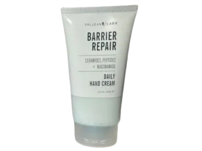 Valjean Labs Barrier Repair Daily Hand Cream, Ceramides, Peptides + Niacinamide, 4 fl oz/118 mL