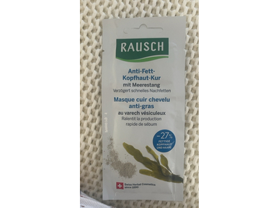 Rausch Degreasing Scalp Treatment, Seaweed, 15 mL