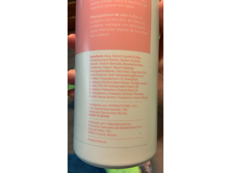 Interapothek Firming Bath Gel, Centella Asiatica, 750 mL