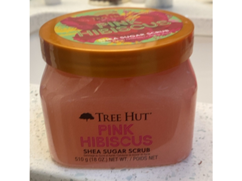 Tree Hut Shea Sugar Scrub, Pink Hibiscus, 18 oz/510 g