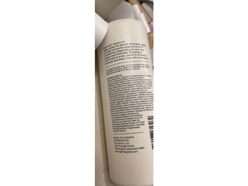 The Spa Dr. Hydrating Conditioner, 8.1 fl oz/240 mL