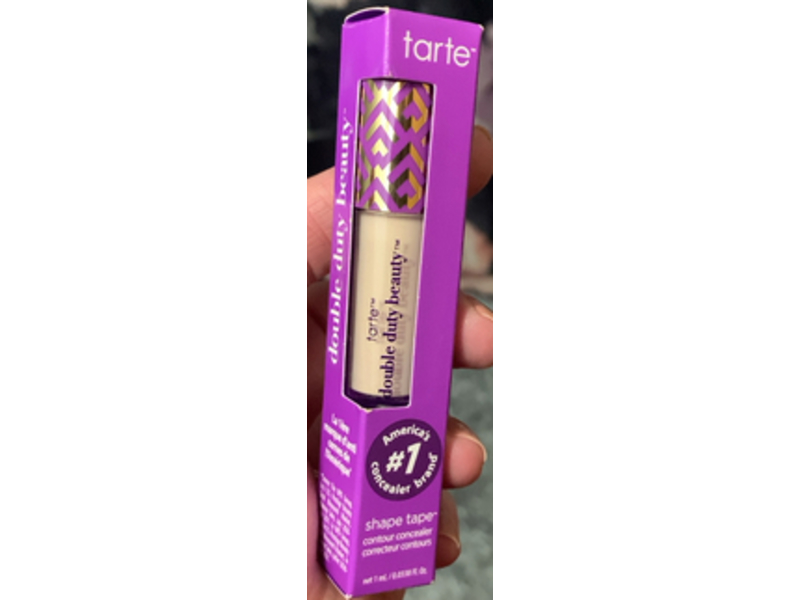 Tarte Shape Tape Contour Concealer, 20S Light Sand, 0.0338 fl oz/1 mL