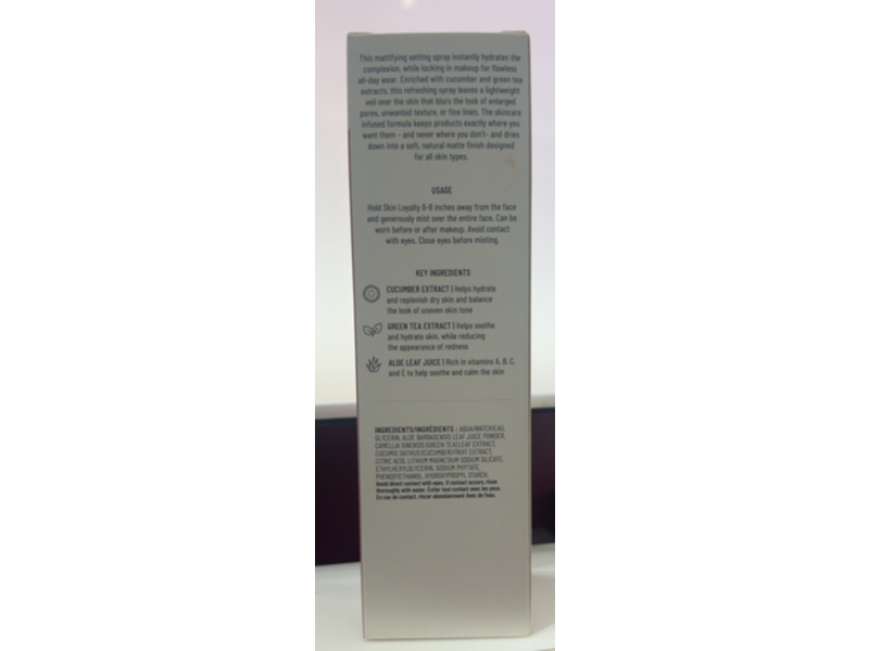 Lys Beauty Skin Loyalty Setting Spray, 3.38 oz /100 mL