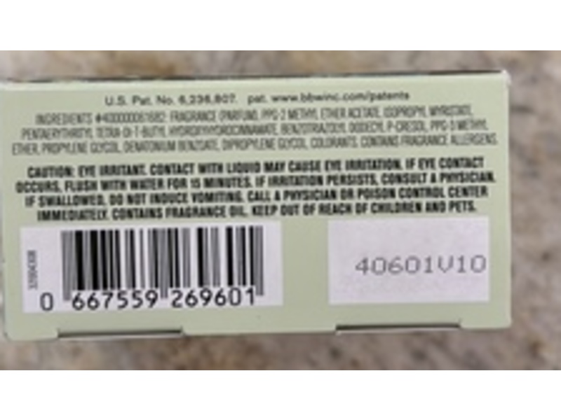 Bath & Body Works White Barn Wallflowers Home Fragrance Refills, White Tea & Sage, 0.8 fl oz/24 mL, Pack Of 2