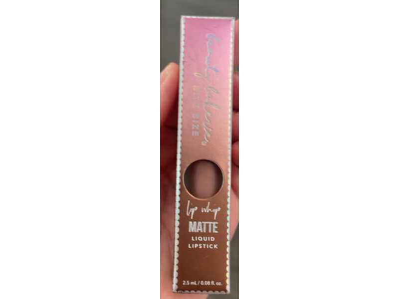 Beauty Bakerie Lip Whip Matte Liquid Lipstick, Nude-Chilla, 0.08 fl oz/2.5 mL