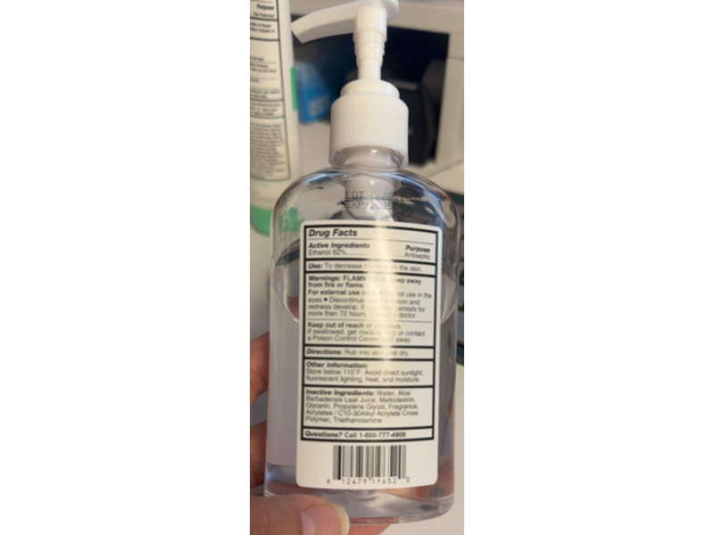 McKesson Hand Sanitizer with Aloe, 8 fl oz/237 mL
