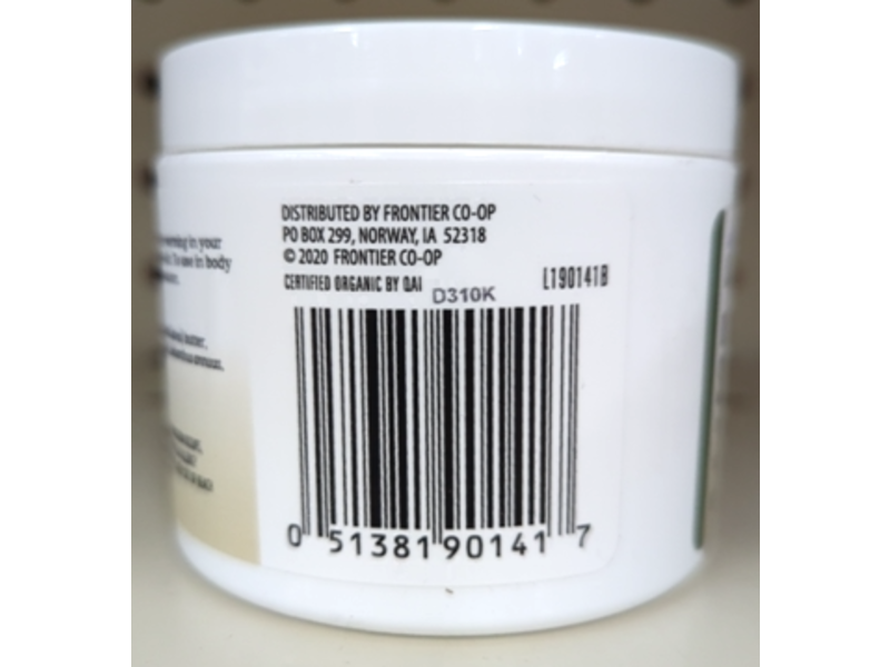 Aura Cacia Organic Shea Butter, 3.25 oz/92 g