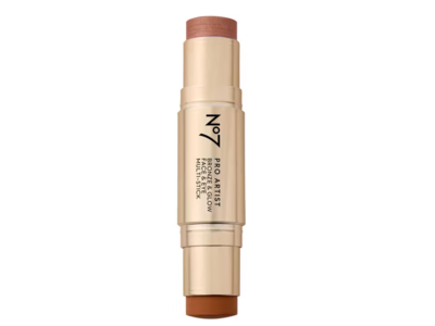 No7 Pro Artist Bronze & Glow Face & Eye Multi-Stick, Light Bronze + Champagne Gold, 5.3 g