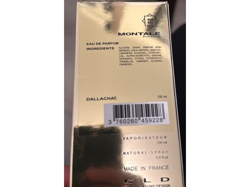 MONTALE Eau De Perfume, Dallachai, 3.4 fl oz/100 mL