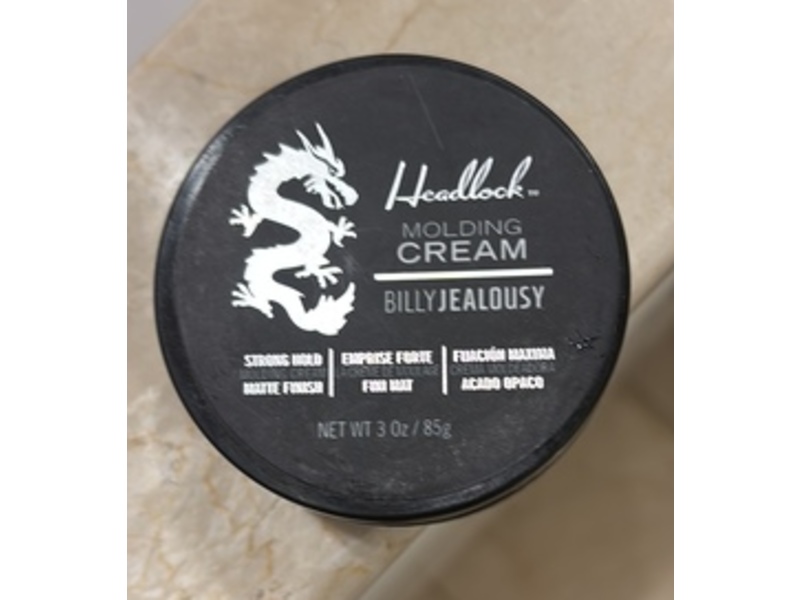 Billy Jealousy Headlock Molding Cream, 3 oz/85 g