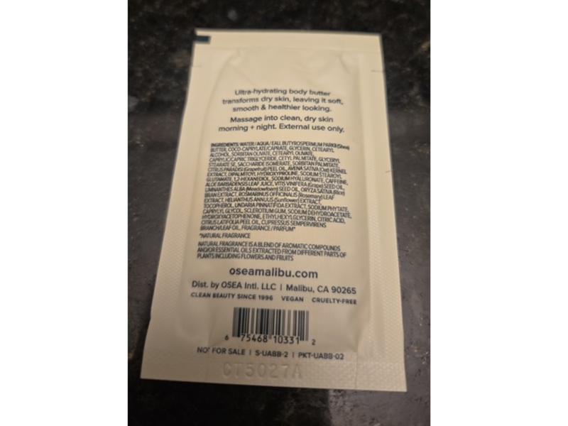 Osea Undaria Algae Body Butter, 0.17 oz/5 g