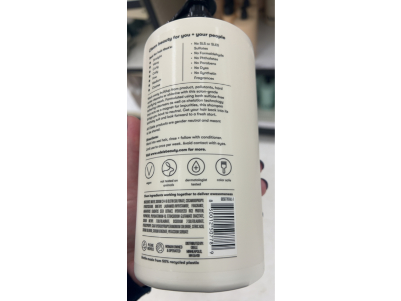 Odele Clarifying Shampoo, 32 fl oz/946 mL