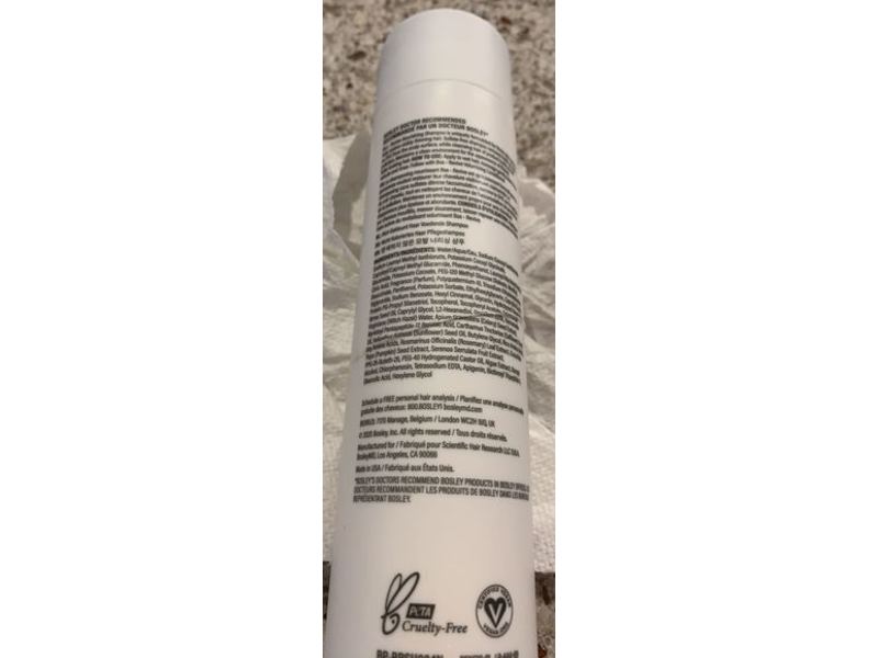 BosleyMD BOS Revive Nourishing Shampoo, 10.1 fl oz/300 mL