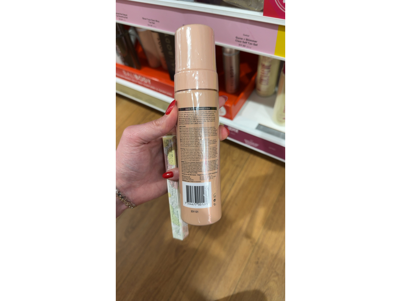 Bali Body Self Tanning Mousse, Dark, 6.7 fl oz/200 mL