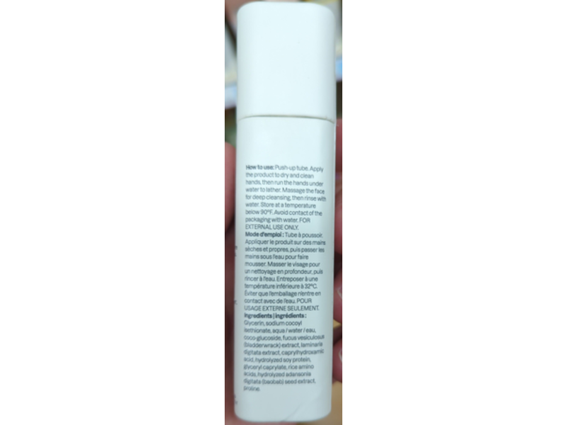 Attitude Oceanly Face Cleanser, Oarweed Extract, 1 oz/30 g