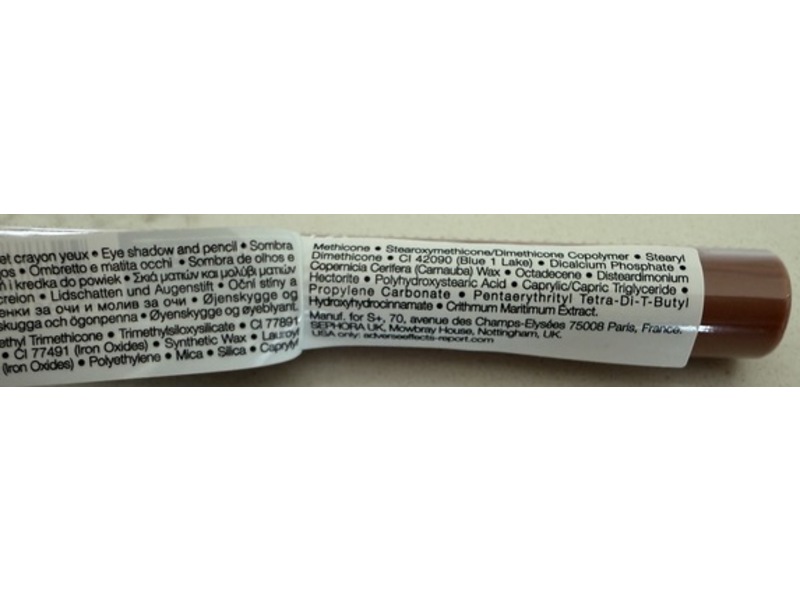 Sephora 12H Colorful Shadow Stick & Liner, 18 Terracotta, 0.33 oz