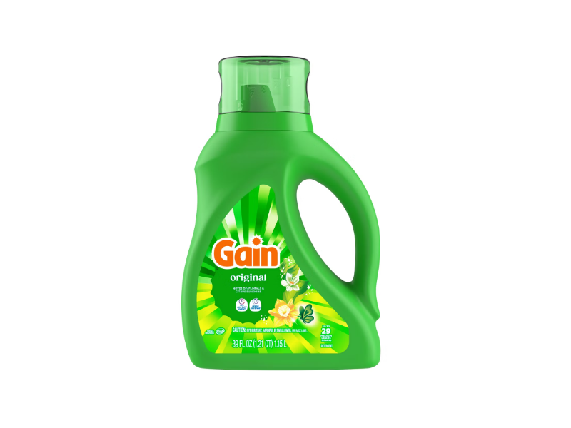 Gain Liquid Laundry Detergent, Original, 29 Loads, 39 fl oz/1.15 L