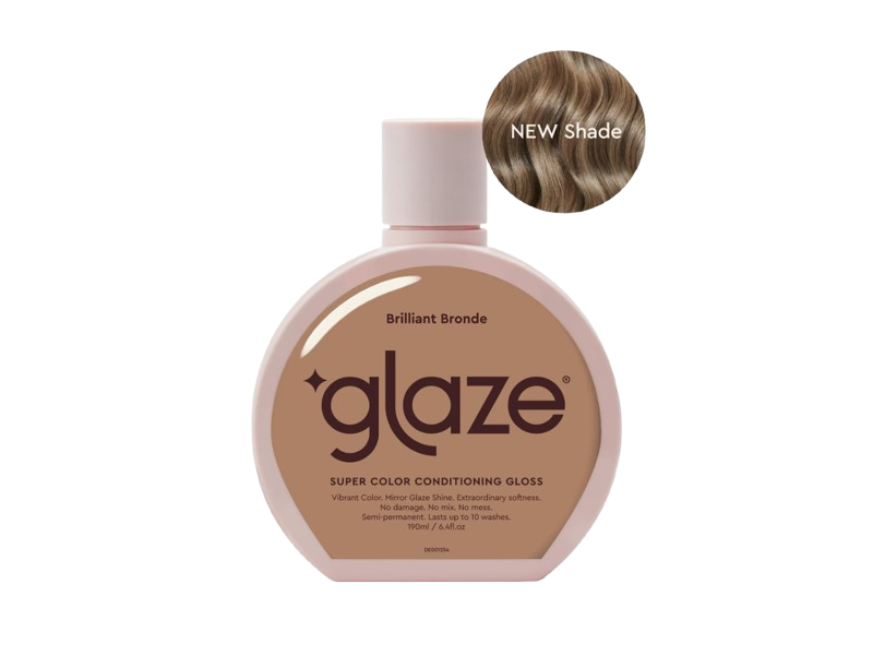 Glaze Super Color Conditioning Gloss, Brilliant Bronde, 6.4 fl oz/190 mL