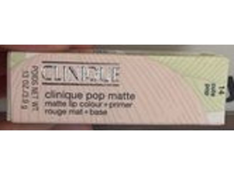 Clinique Pop Matte Lip Colour, 14 Cute Pop, 0.13 oz/3.9 g