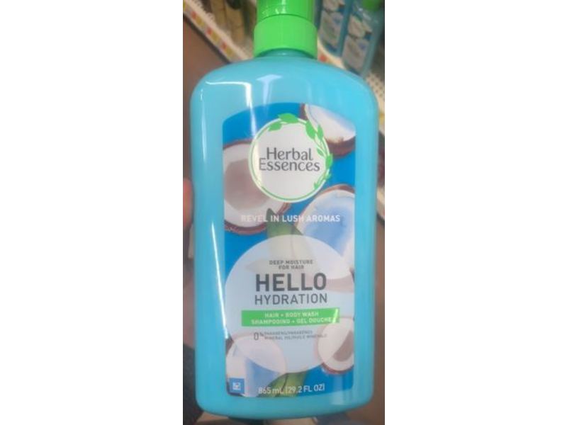 Herbal Essences Hello Hydration Shampoo And Body Wash, 29.2 fl oz/865 mL