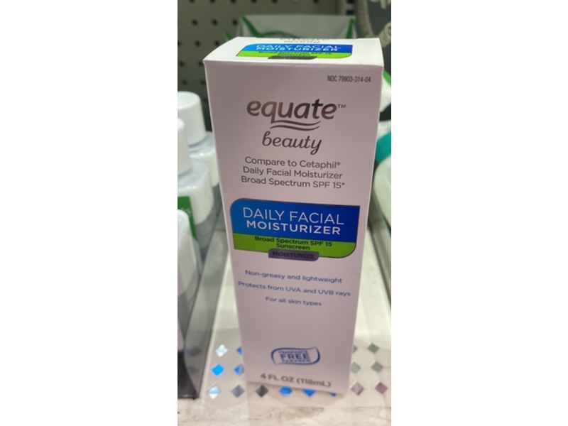 Equate Beauty Daily Facial Moisturizer, 4 fl oz/118 mL