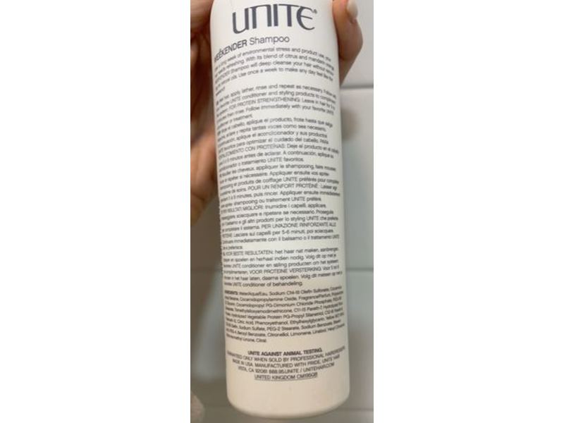 Unite Hair Weekender Clarifing Shampoo, 8 fl oz/236 mL
