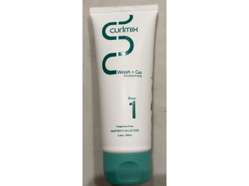 CurlMix Wash + Go Shampoo, Step 1, 3.4 oz/100 mL