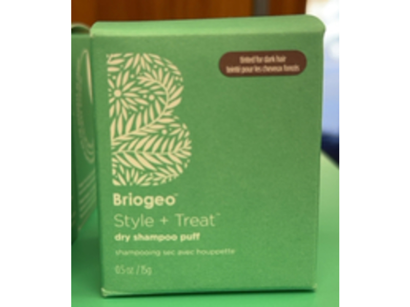 Briogeo Style & Treat Dry Shampoo Puff , Tinted, 0.5 oz/15 g