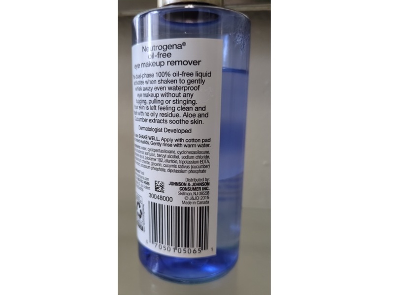 Neutrogena Eye Makeup Remover, 5.5 fl oz/162 mL