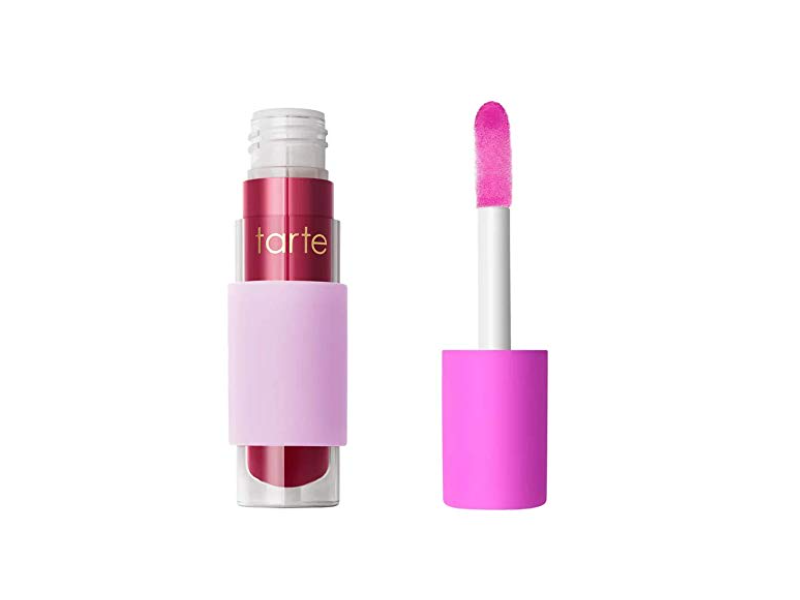 Tarte Sugar Rush Lip Sip Vegan Lip Oil, Dragon Fruit, 0.1 fl oz/30 mL