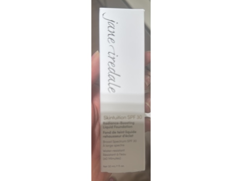 Jane Iredale Skintuition Liquid Foundation, 28 Light, SPF 30, 1 fl oz/30 mL