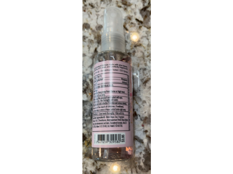 Bath & Body Works Antibacterial Hand Spray, Champagne Toast, 1 fl oz/29 mL